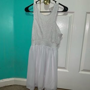 white francesca dress